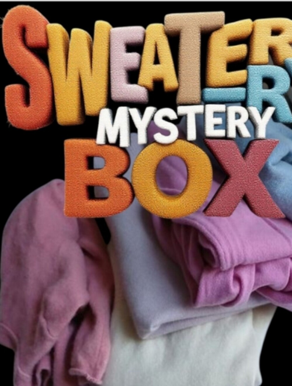 SWEATERS Mystery Box Bundle 6 ITEMS+ Gift🎁